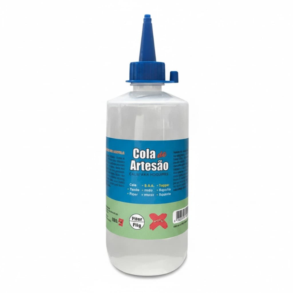 Cola Do Artesão Silicone Líquida Profissional Artesanato Alta Resistência