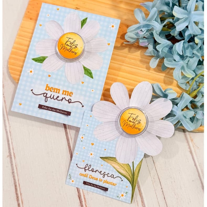 Card Porta Creme Dia das Mulheres –  ENVIO IMEDIATO - Lembrancinha Floral Delicada 🌼