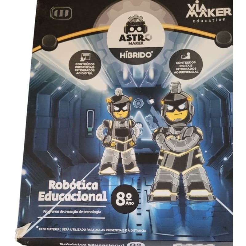 kit AstroMaker Robótica Educacional (8º Ano) da VIAMAKER Education ( Caixa Aberta, Material nunca usado)