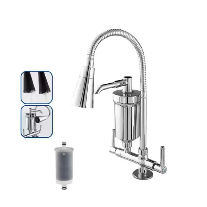 Torneira Gourmet para Cozinha com Filtro bancada abs