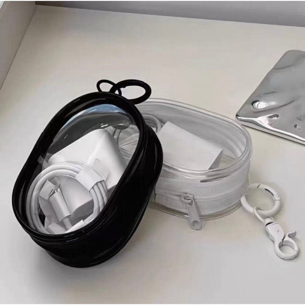 Armazenamento De Carregador De Cabo De Dados Bolsa Organizador Portátil De Fone De Ouvido Externo