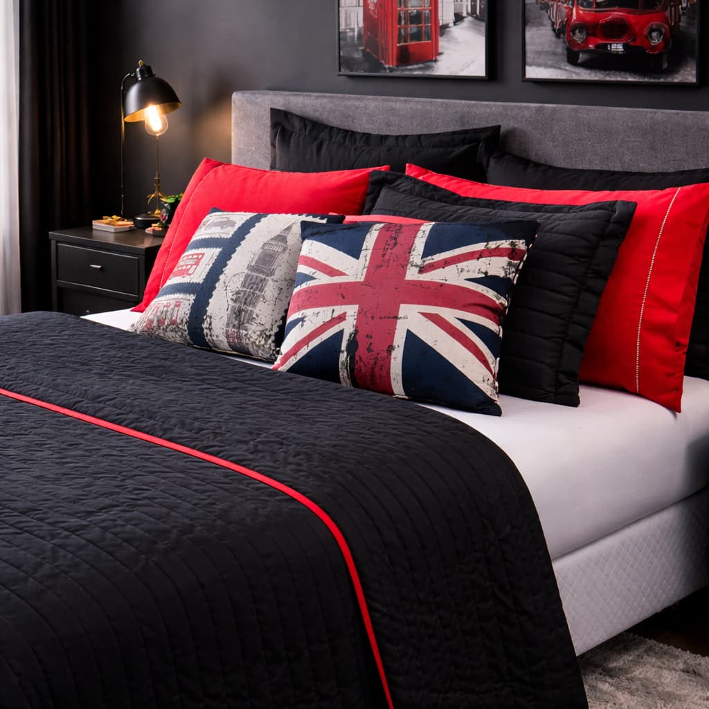 Roupa de Cama Colcha Cobre Leito Solteiro 4 Pçs Inove Percal 200 Fios