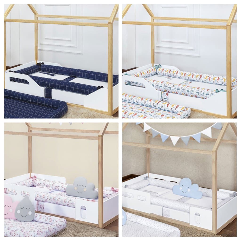 Kit Enxoval Montessoriano Menino 7 pçs Batistela