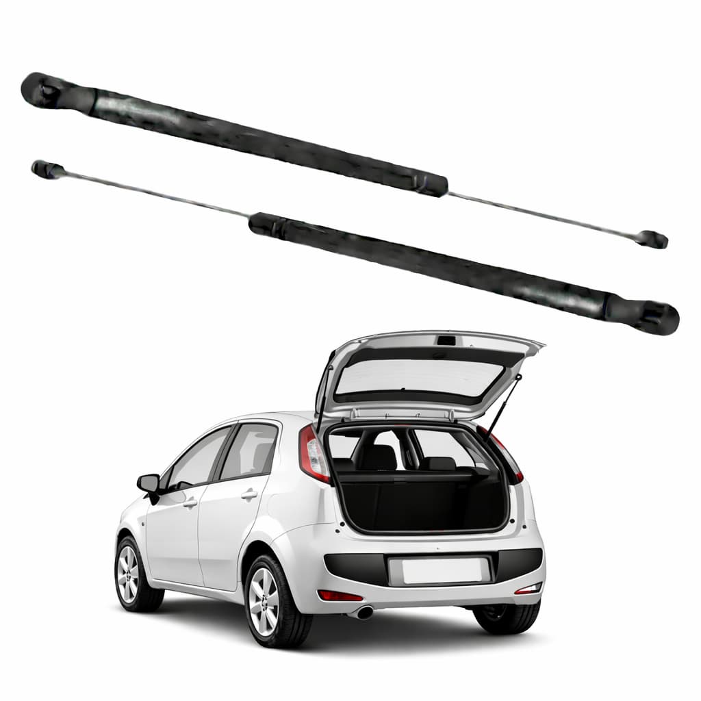 Par Amortecedor de Porta Malas Para Tampa Traseira Fiat Punto 2008 a 2017