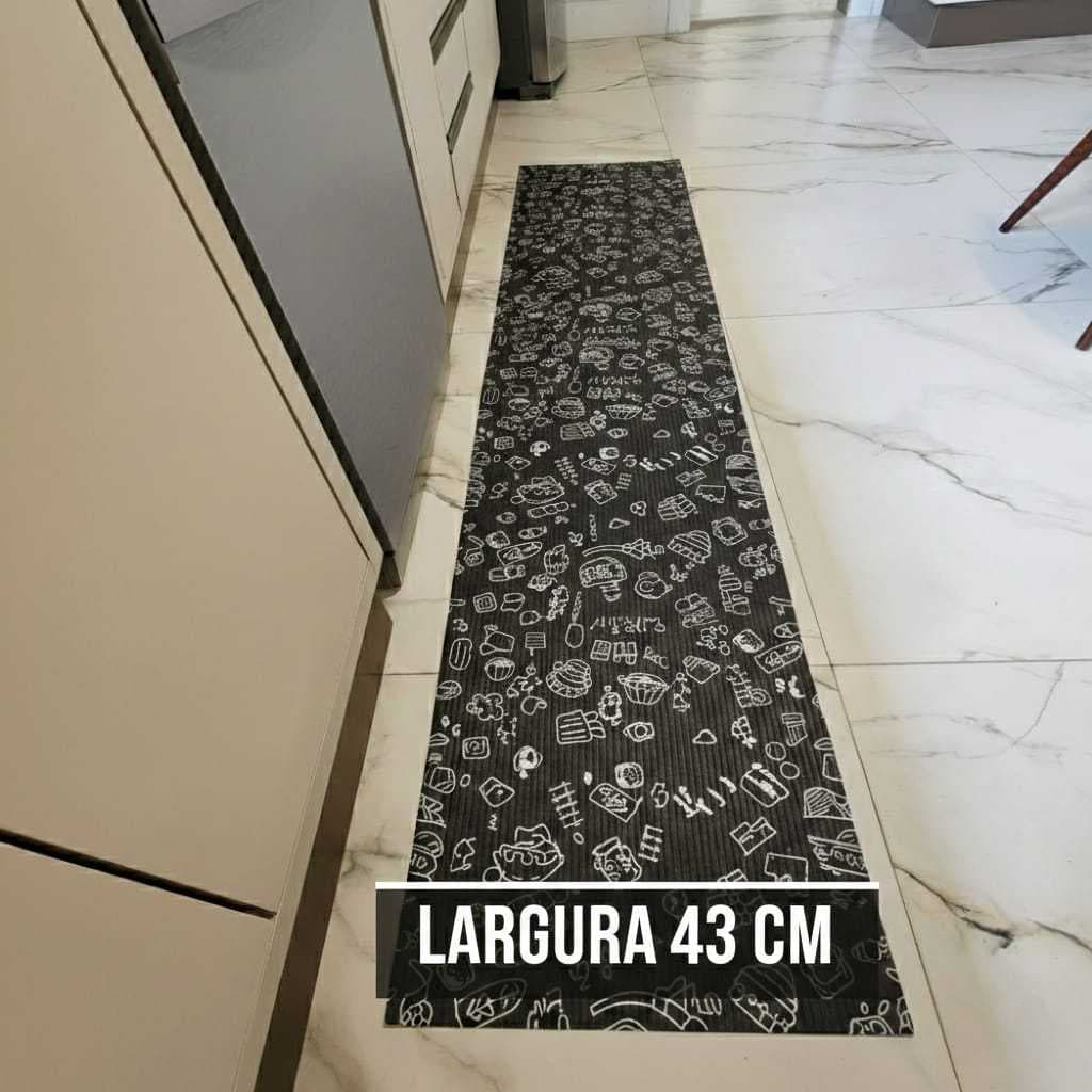 Tapete Passadeira Soft Antiderrapante 3,5 Mts X 43 Cm Largura