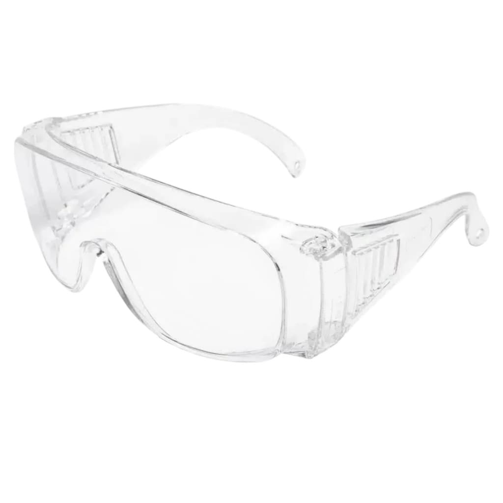 Óculos De Segurança Fxr Fxcr-409 Policarbonato Transparente Proteção Tática Branco Branco