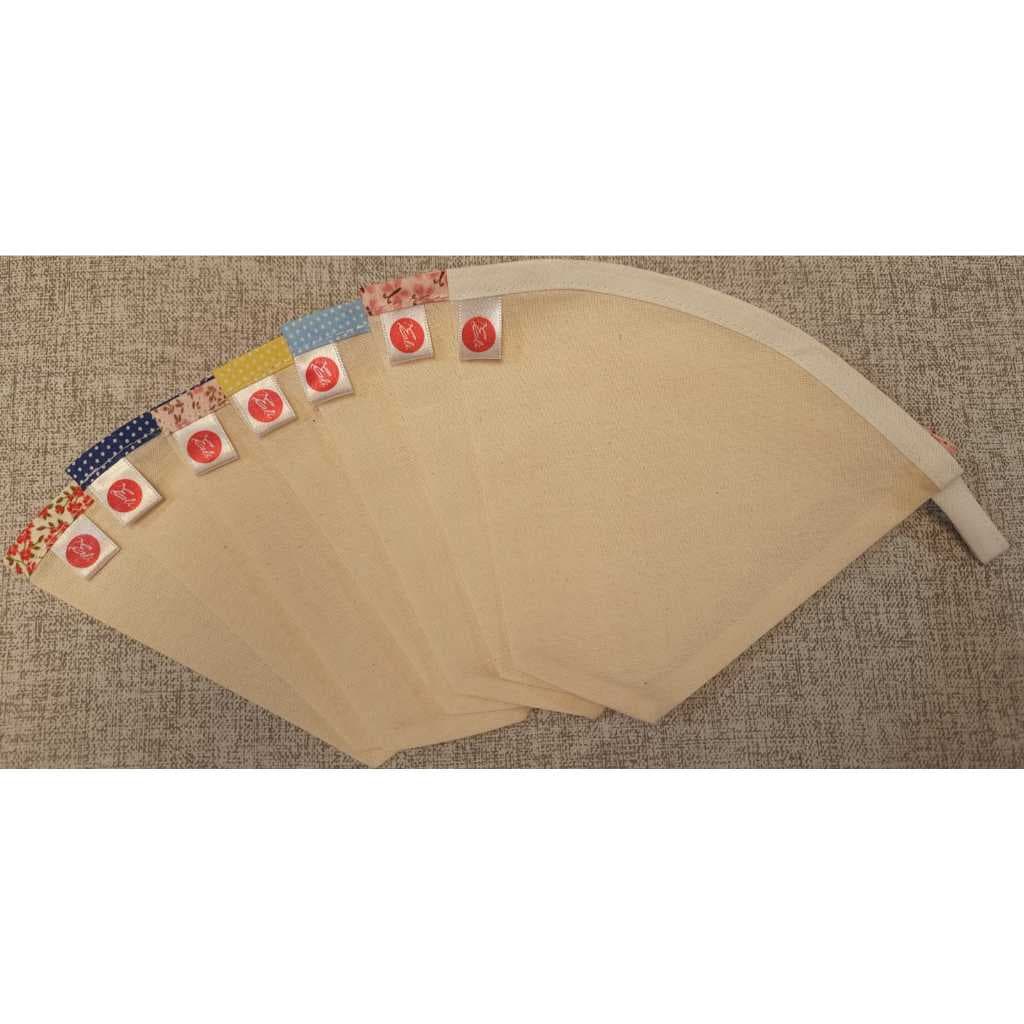 Filtros de Café de Tecido 100% algodão (kit com 2 unidades)