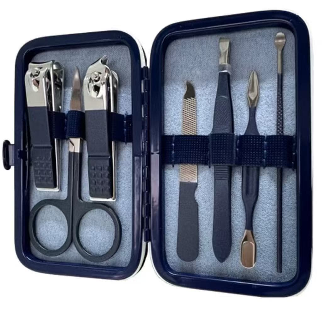 Kit Manicure e Pedicure Estojo Portátil 7 Peças