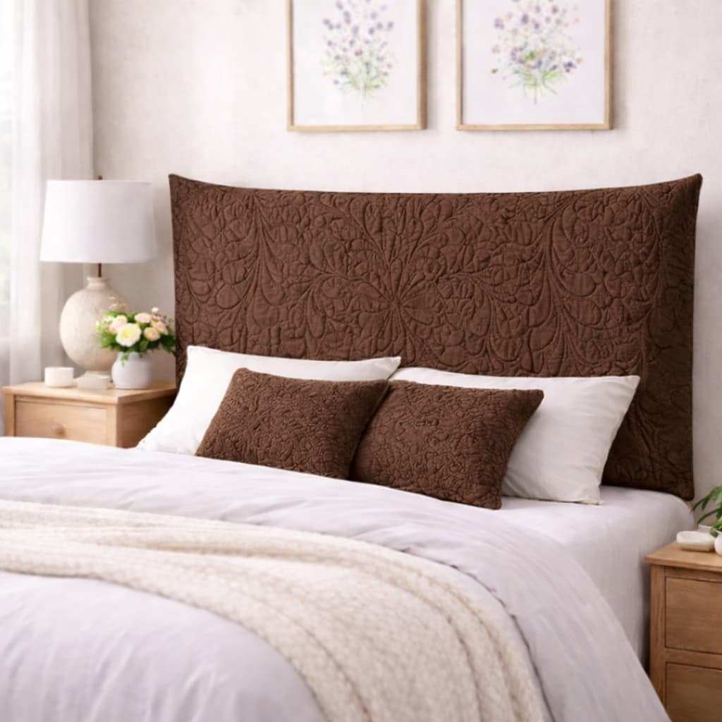 Protetor Para Cabeceira Anti Poeira Elegante Matelado Cama Queen