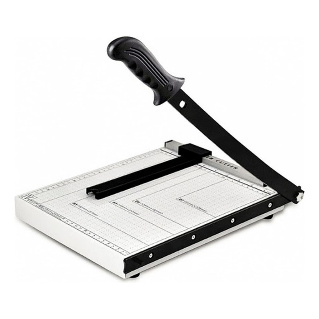 Refiladora Guilhotina A4 A5 B5 Papelaria Escritorio Base Metalica Resistente Cortador Papel Manual