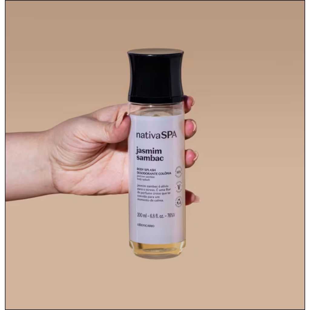 Body Splash Desodorante Colônia Nativa SPA Jasmim Sambac 200ml