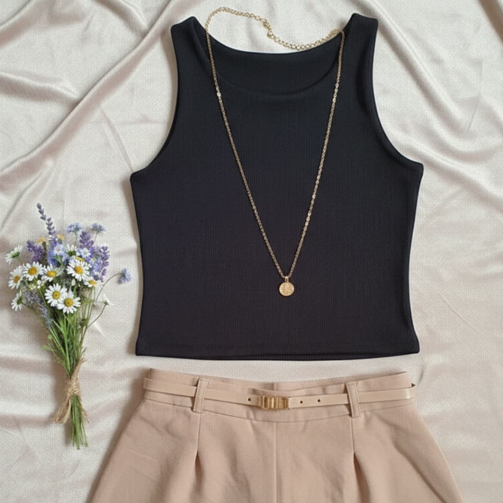 Regata blusa feminina canelada ribana blusinha basica lisa elegante tendência blogueira moda verão