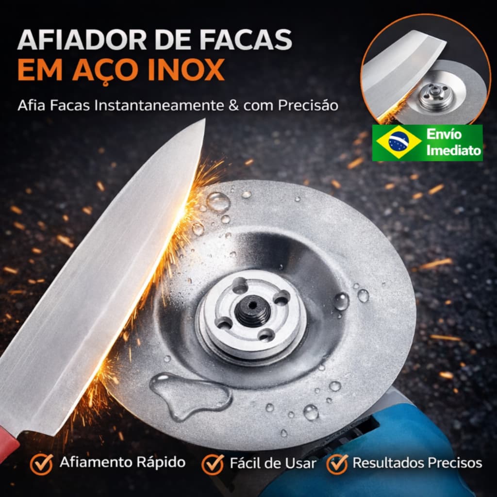 Disco Diamantado G800 Afiador Amolador Faca Tesoura Disco Para Amolar Afiar Abrasivo Polimento