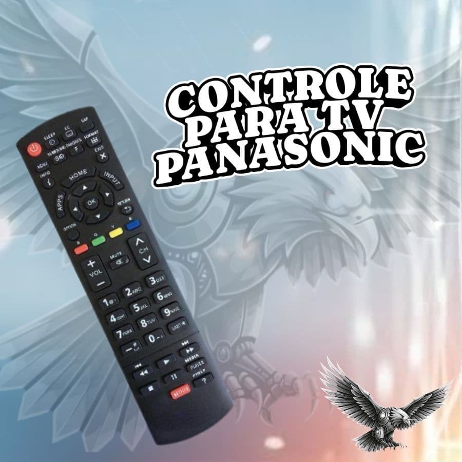 Controle remoto para TVs LED Panasonic Viera 7513
