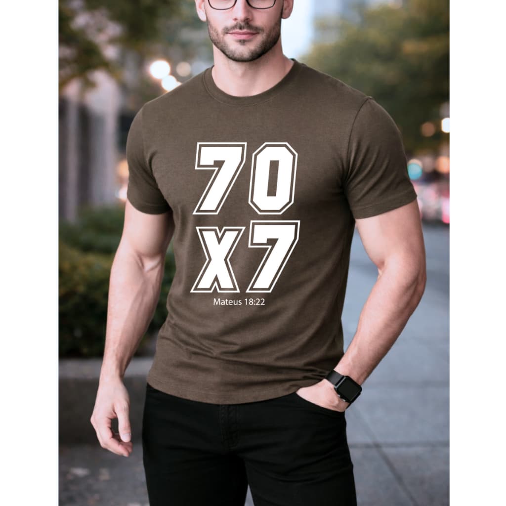 Camiseta Evangélica Algodão Malha 30.1 Tema 70x7