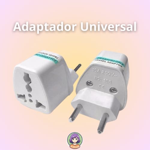 Adaptador de Tomada Universal beijamin - modelos de tomada nacional e exterior