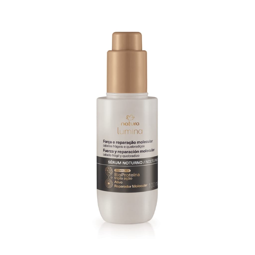 Sérum Noturno Força e Reparação Molecular Lumina 100ml Natura