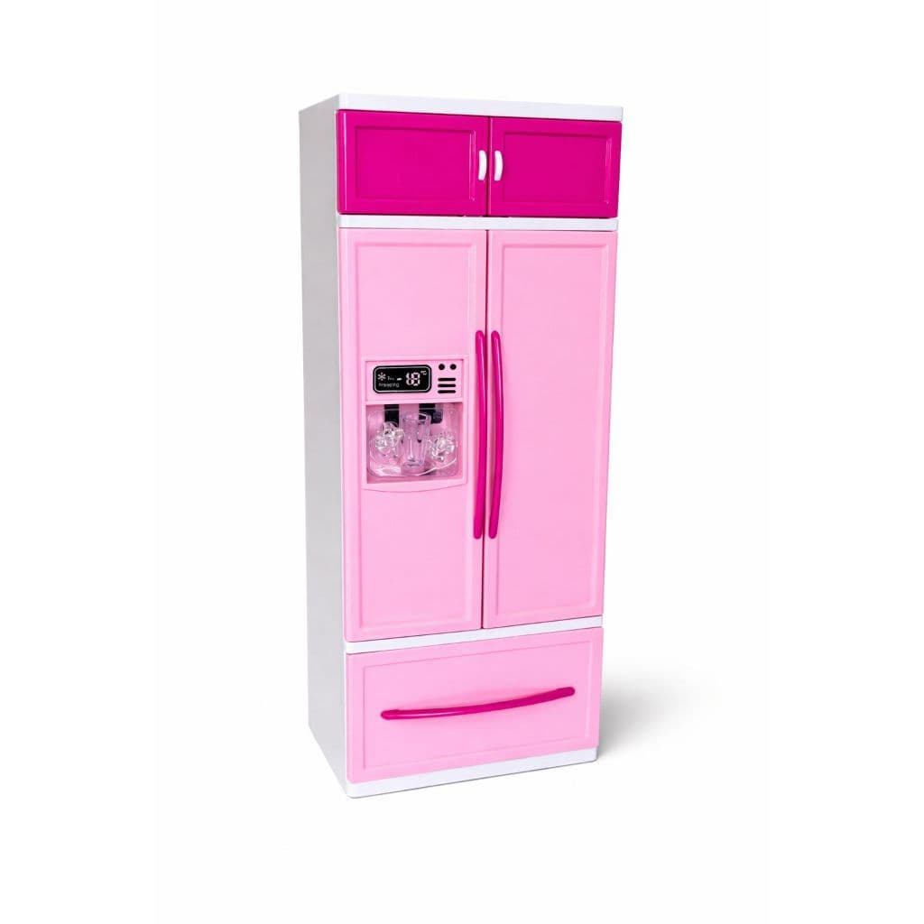 Geladeira Infantil de Brinquedo c/ Acessórios, Refrigerador, Brinquedo Infantil, Brinquedo Menina, Brincar de Casinha