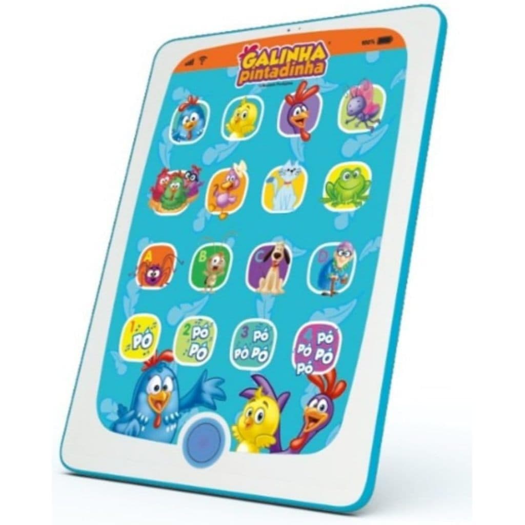Galinha Pintadinha Tablet da Popó Yestoys