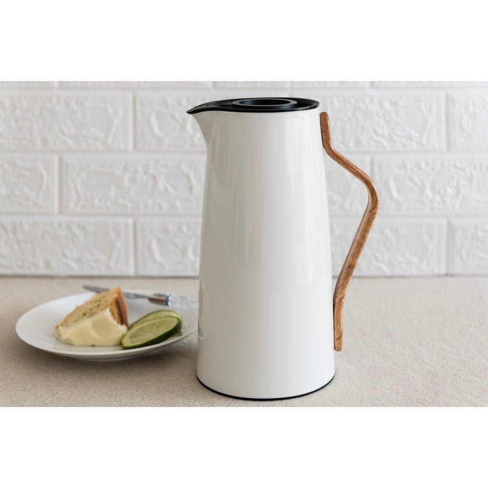 Garrafa De Café Térmica 1 Litro Kyoto Suporte De Mesa Cozinha Quente E Frio  Pronta Entrega Promoção