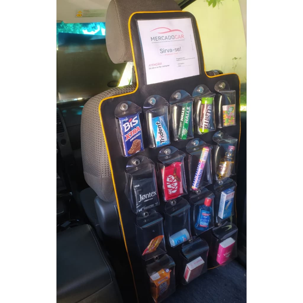 Expositor Display Lojinha Venda Produtos no Uber, 99 e Lucre Mais