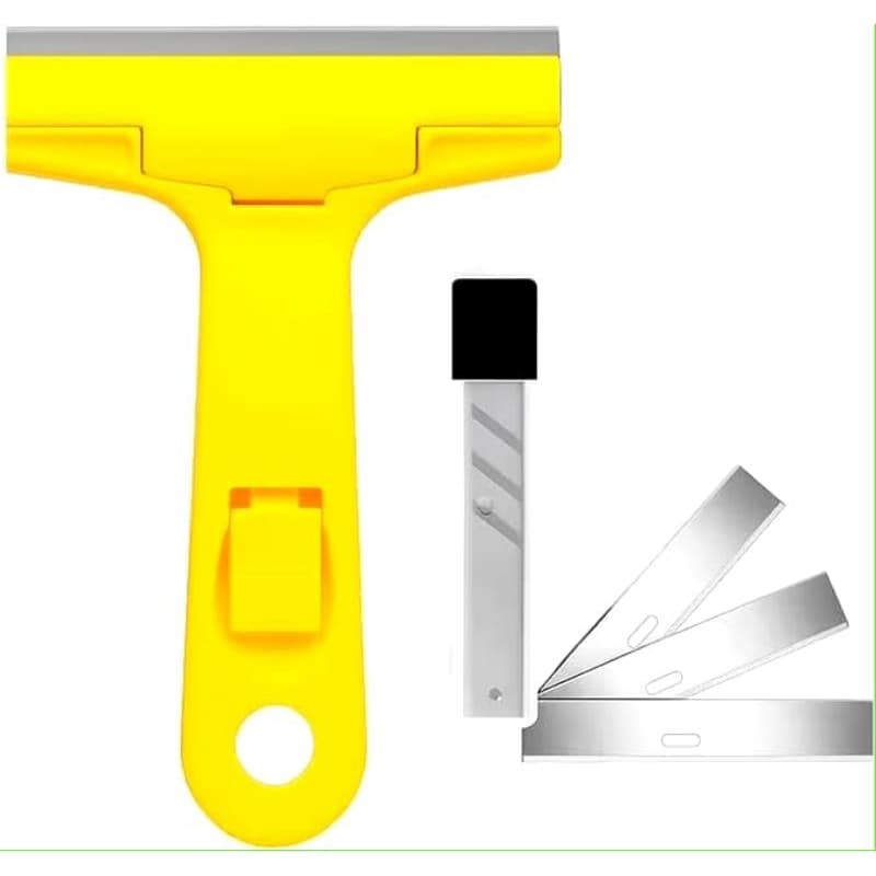 Raspador Multiuso com Lâminas Substituíveis para Limpeza de Superfícies