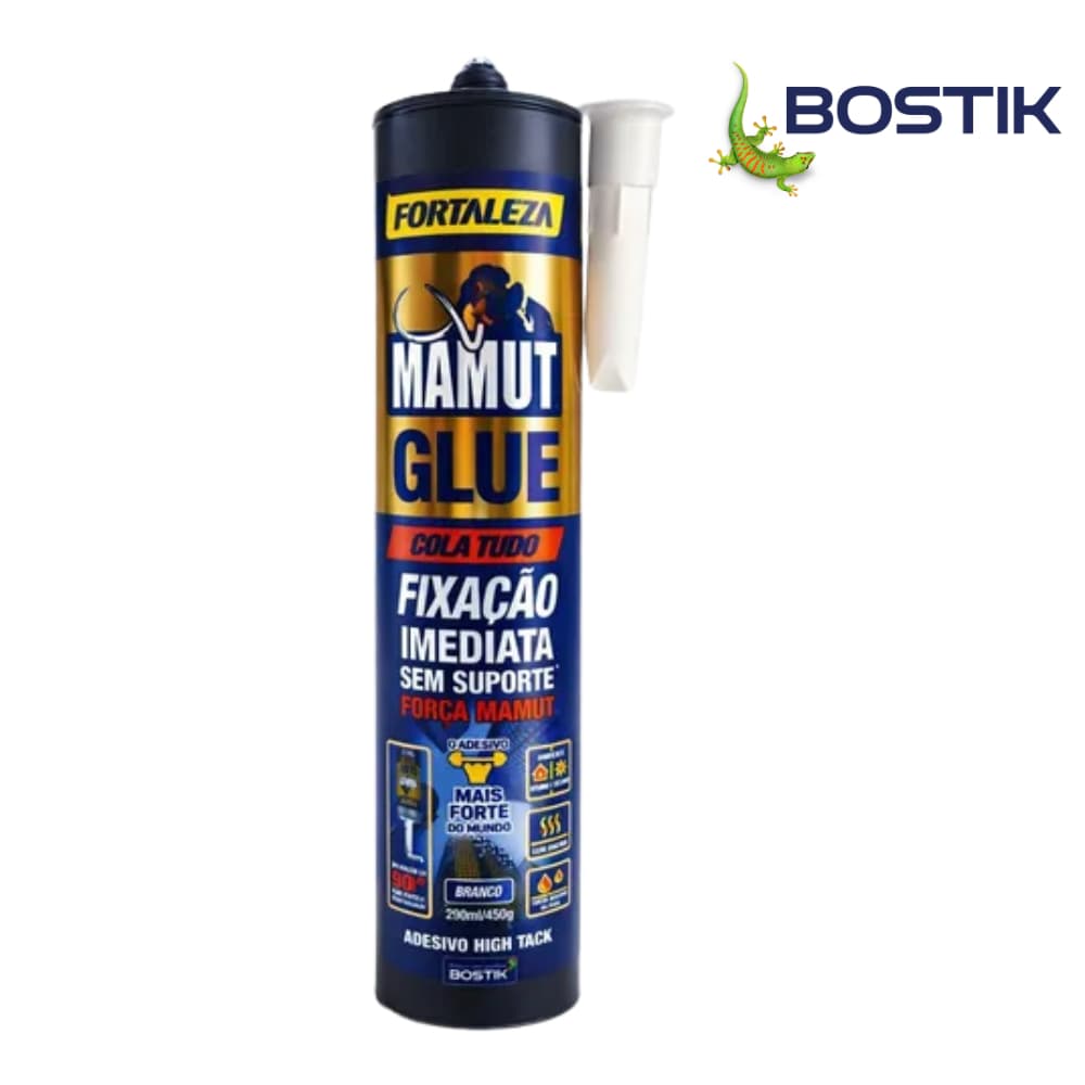 Mamut Glue Cola Tudo Instantânea Extra Forte Híbrida 290ml UsinaFortaleza Bostik Veda Tudo Superbonder