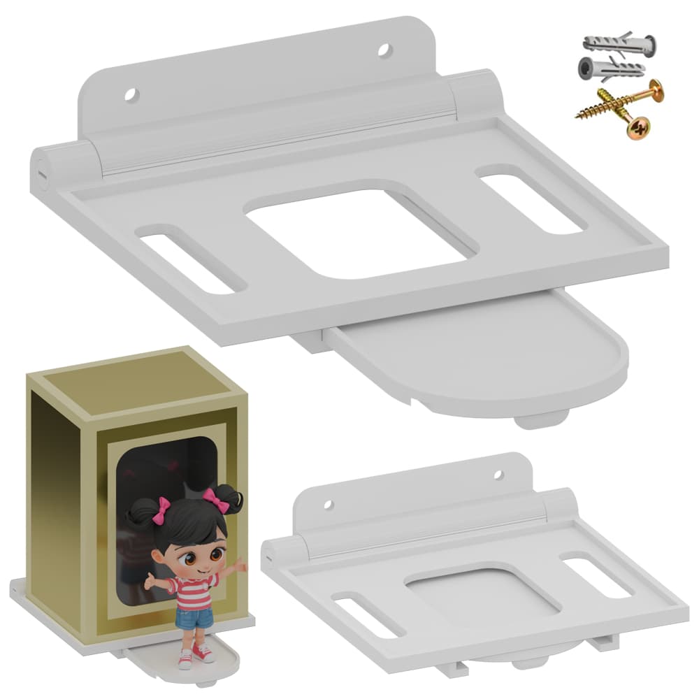 Suporte Expositor de Parede para Bonecos Colecionáveis Action Figure 10cm