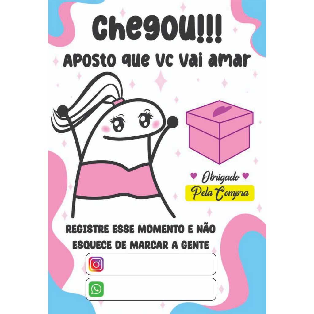 Kit 100 / 200 Cartão de Agradecimento ao Cliente  Vários Modelos 10x7Cm