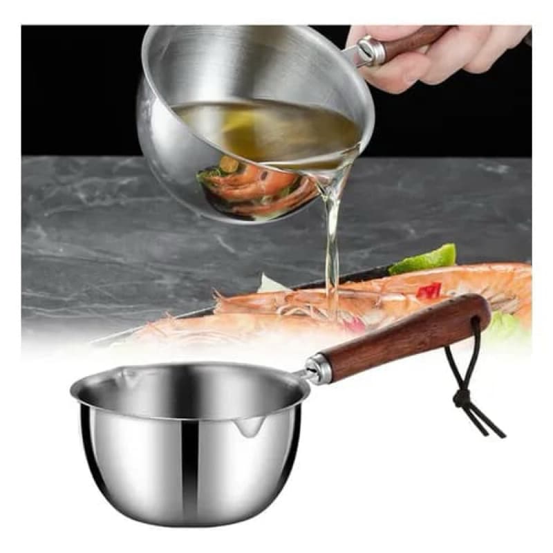 Panela Inox Pequena Panelas Pequenas 250ml Cozinha Multifuncional Utensílios Manteiga Molho Leite