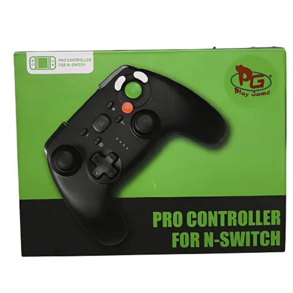 Pro Controller Para Nintendo Switch Play Games Novo Preto