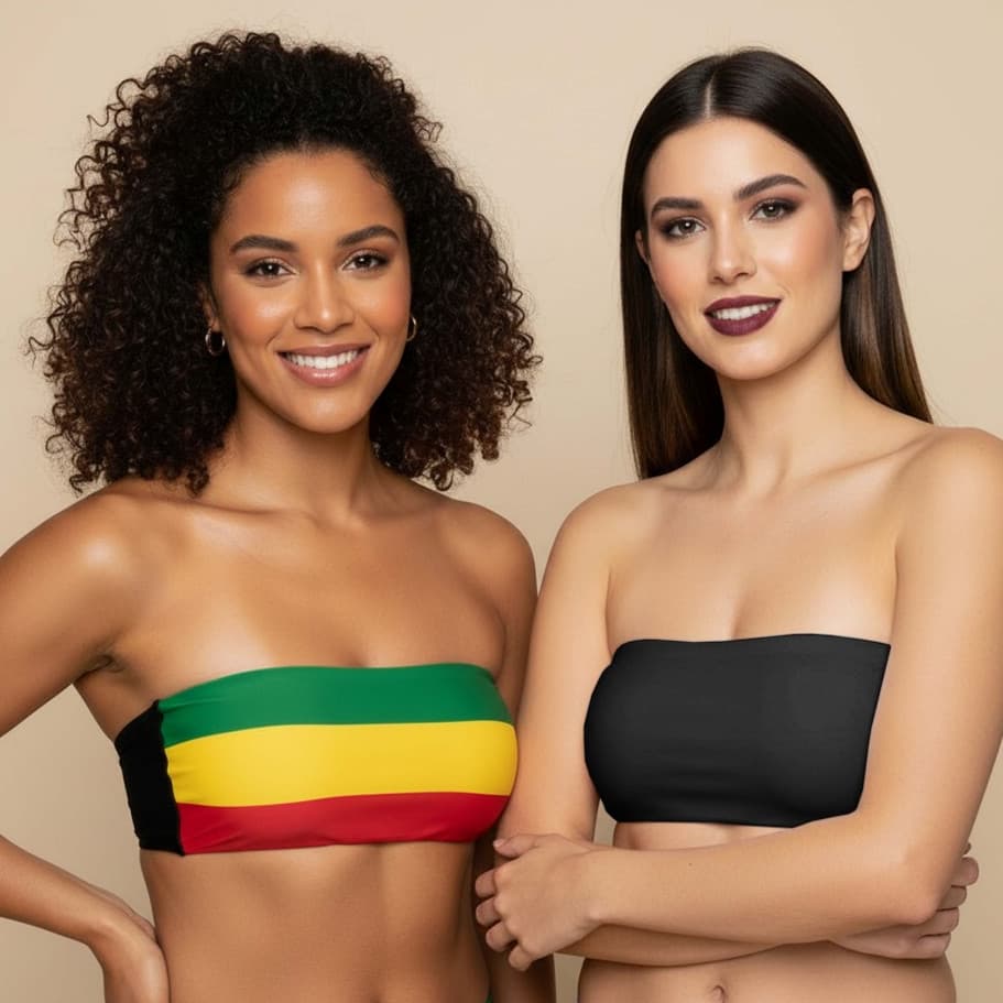 Top Tomara Que Caia Dupla Face Blusa Cropped  Faixa Reggae  Bob Marley Verão Praia