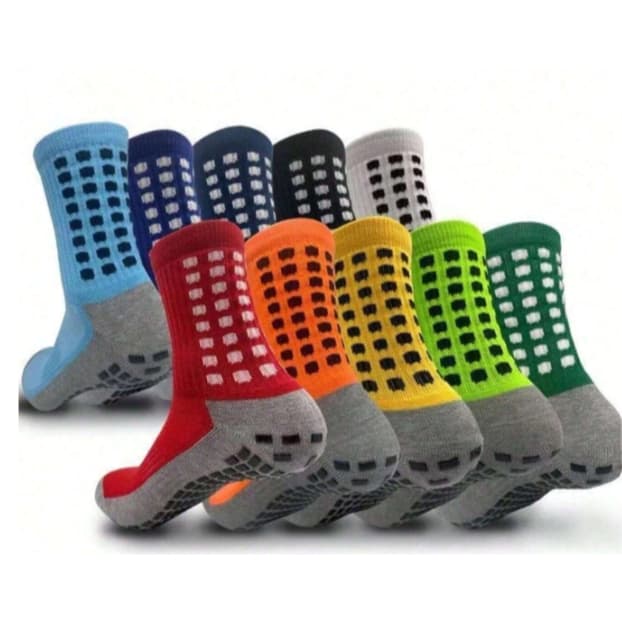 Kit 1/2/3/4/5 Meias Esportivas Coloridas Masculina/Feminina – Conforto