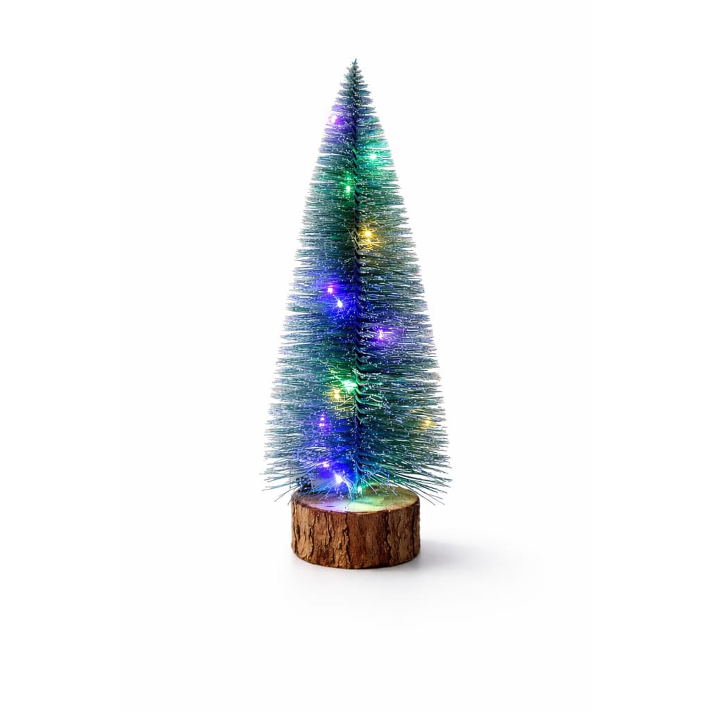 Árvore de Natal de Mesa com LED Iluminada Decoração Natalina