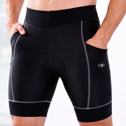 Bermuda Ciclismo Masculina Bike Mtb Speed Forro Densidade D90 c/ bolos laterais Proteção UV