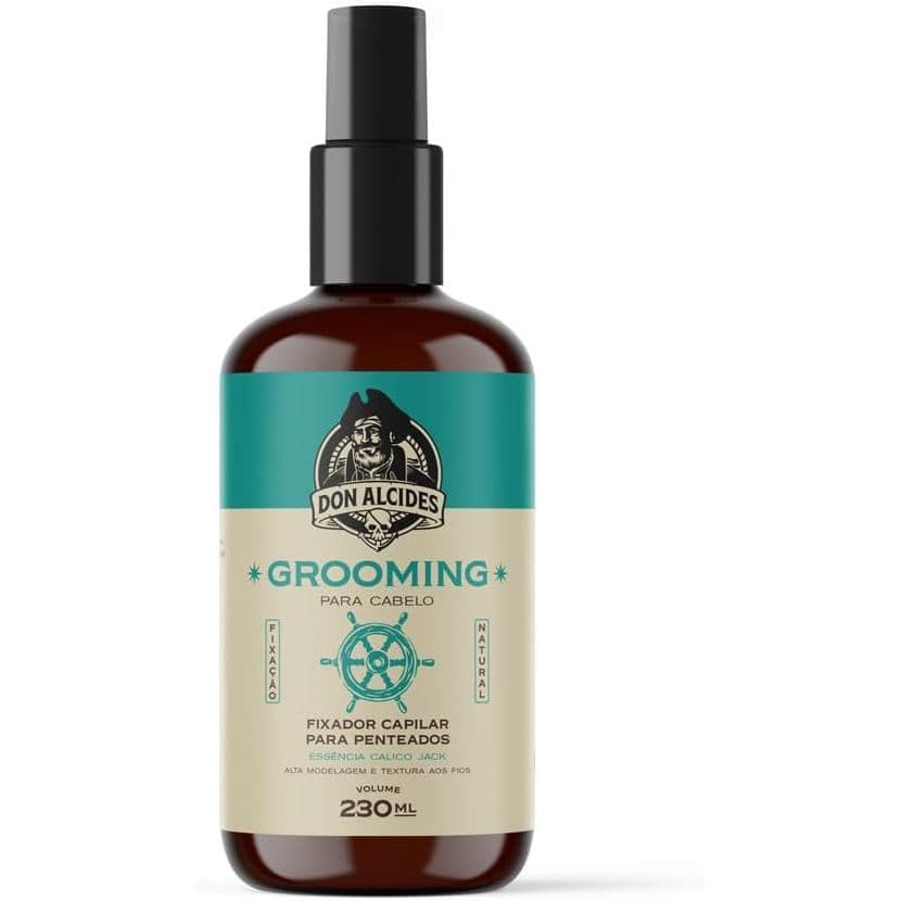 GROOMING FIXADOR LIQUIDO PARA CABELO CALICO JACK DON ALCIDES 230 ML