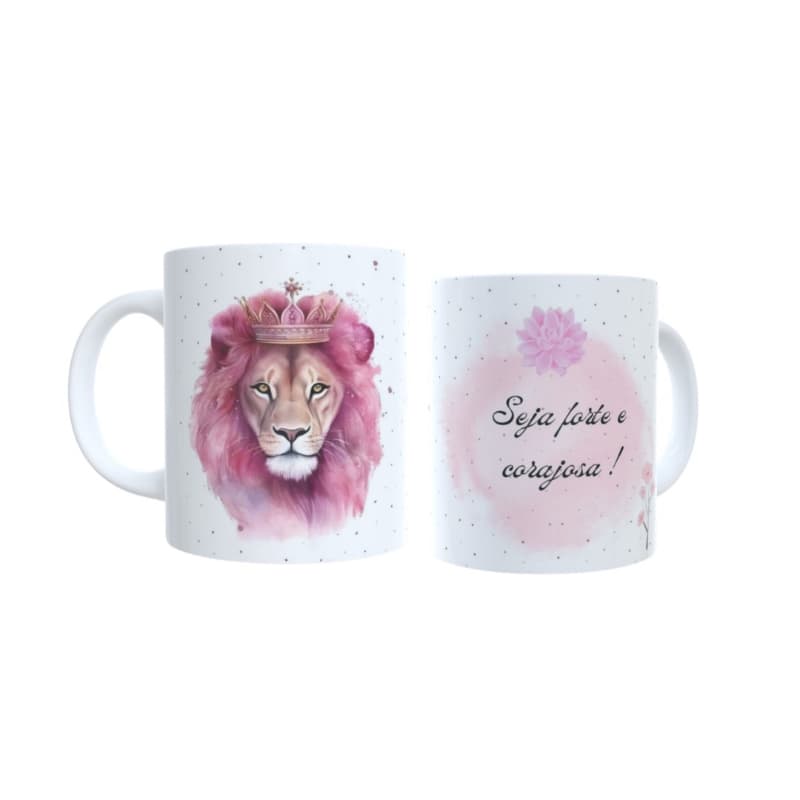 CANECA DE PORCELANA 325 ML LEÃO DE JUDÁ