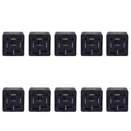 Kit 10 Relés Auxiliares automotivo reversor Dni 0140 - 5 Terminais 12v 40A Universal