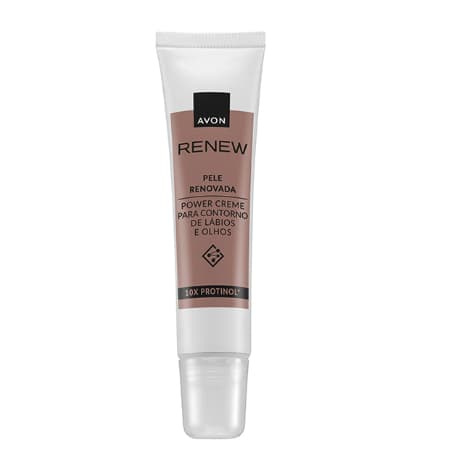 Power Creme Pele Renovada Para Contorno De Lábios E Olhos 15 g
