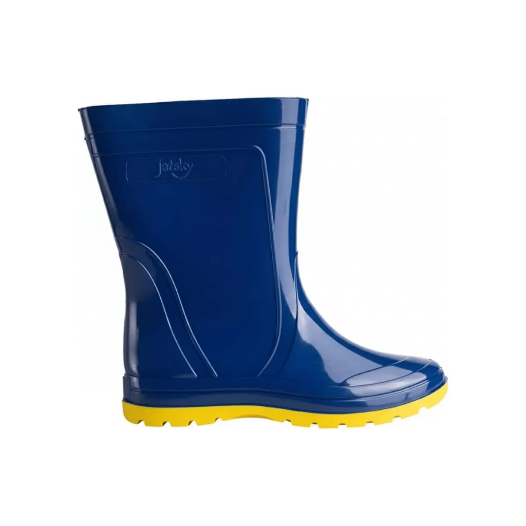 Bota Infantil Meia Azul Galocha Chuva Roça Escolar Grandene