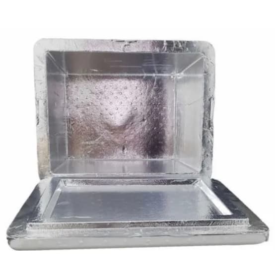 Fita Aluminizada Ar Frio e quente 48mm X 50m para acabamento do isolamento de dutos rígidos ou flexíveis em sistemas