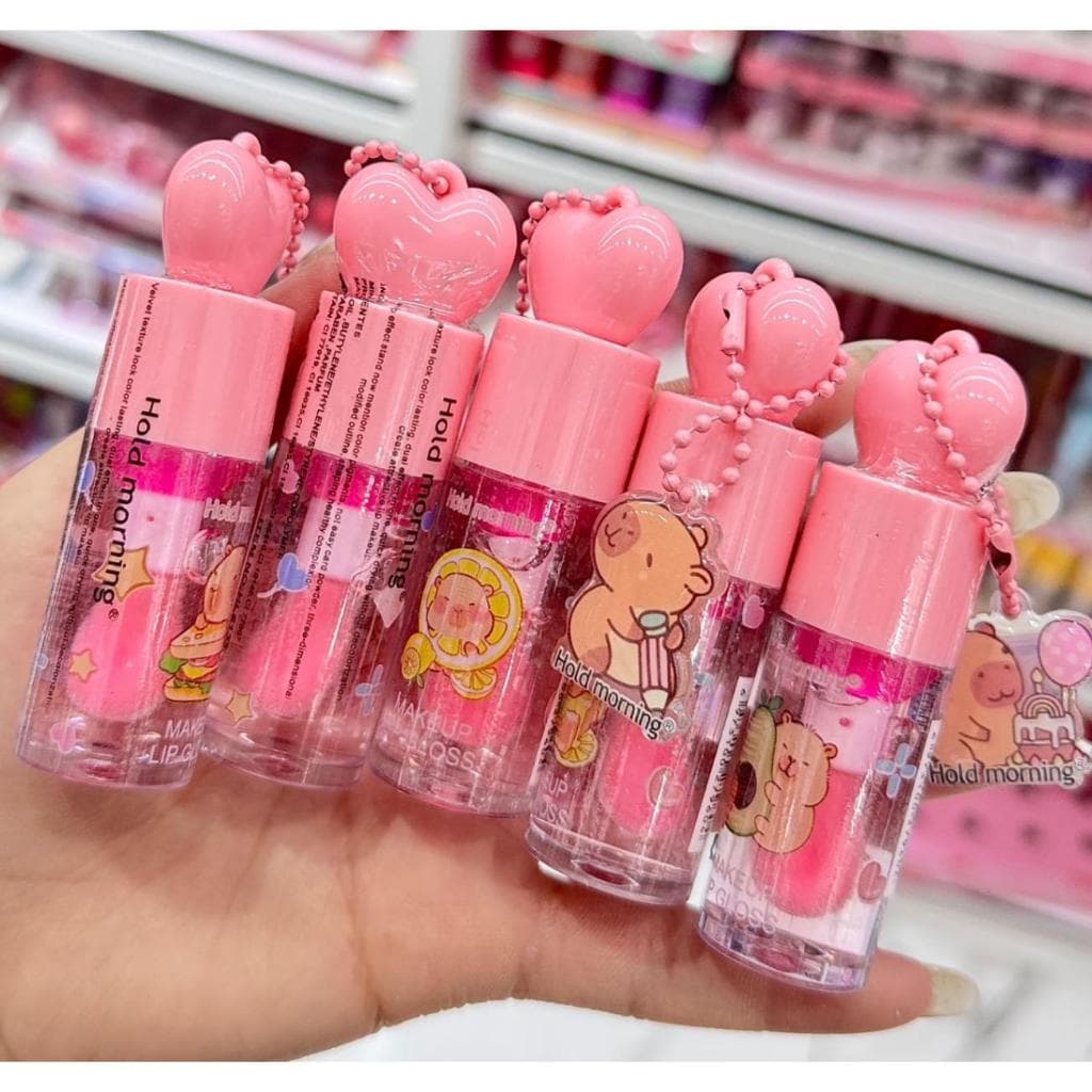 Lip Gloss Capivara - Com Chaveiro
