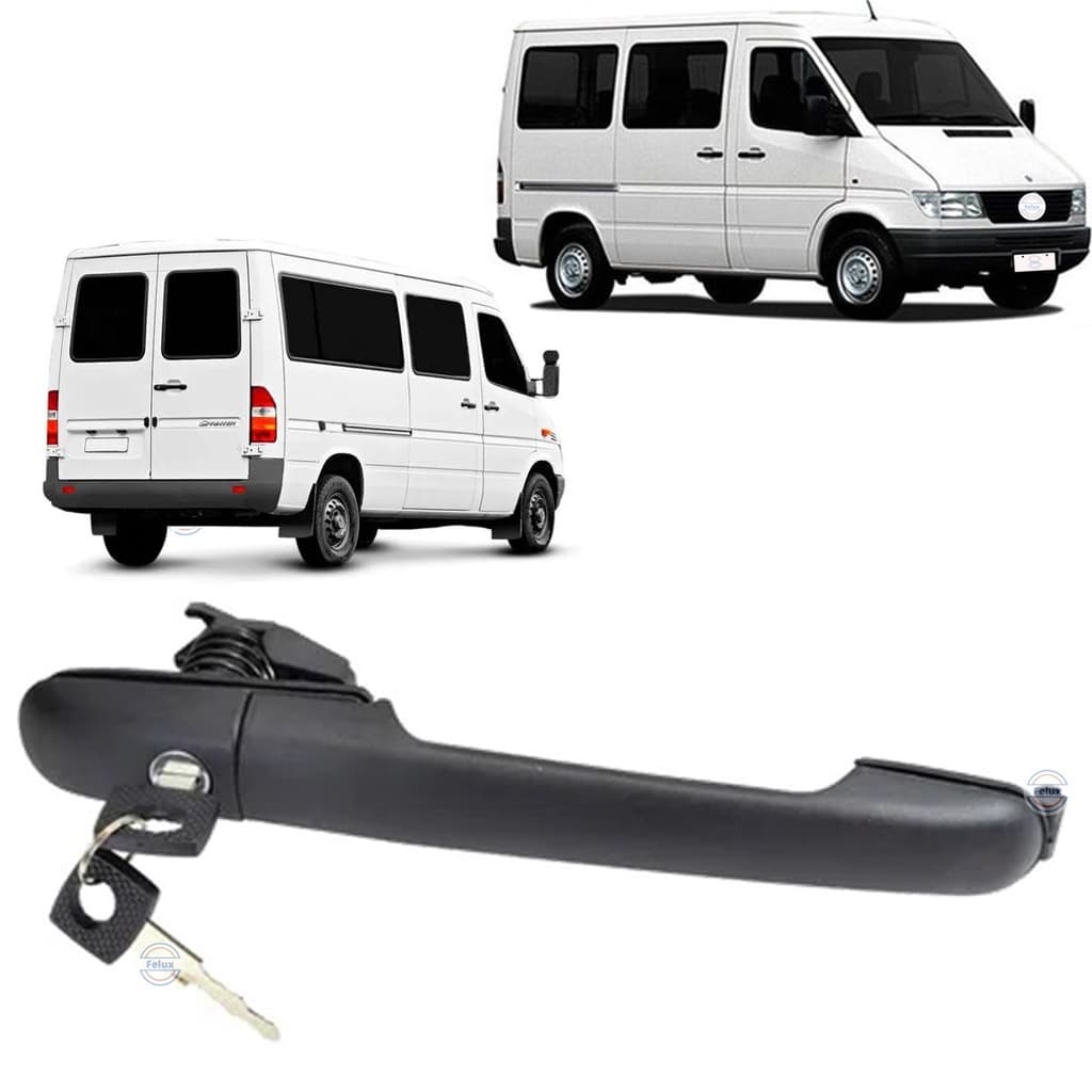 Maçaneta Externa Sprinter Com Chave Porta Dianteira ou Traseira 1997 1998 1999 2000 2001 2002 a 2011