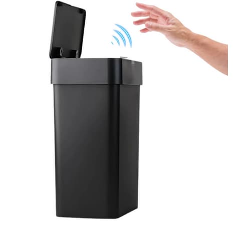 Lixeira Automática 9L com Sensor – Abre Sem Encostar | Mais Higiene na Cozinha