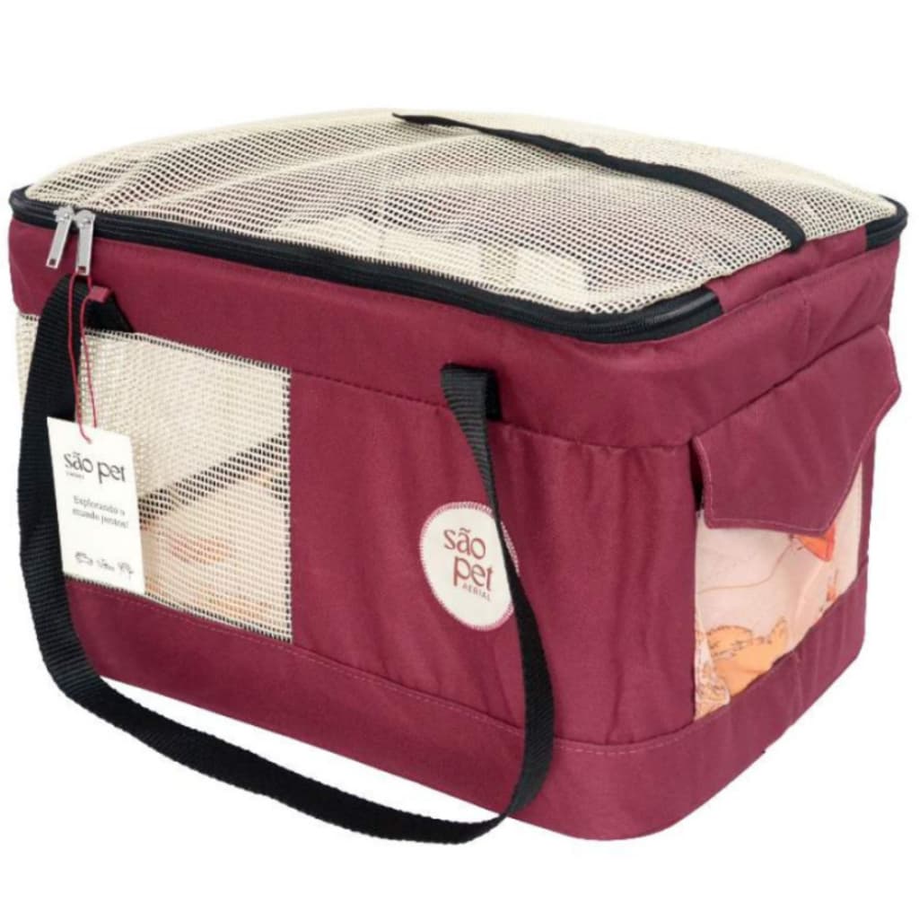 Bolsa Transporte Pet Avião Aprovada Gol – Para Gatos e Cachorros Pequenos | Bolsa Viagem