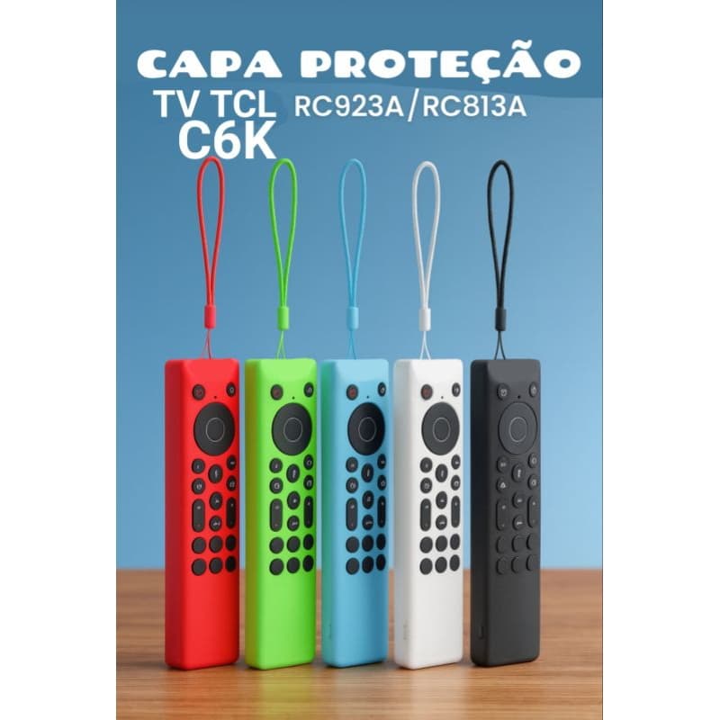 capa de controle TCL c6k s5k p6k c6ks c7k RC813 proteção CONTROLE REMOTO TCL