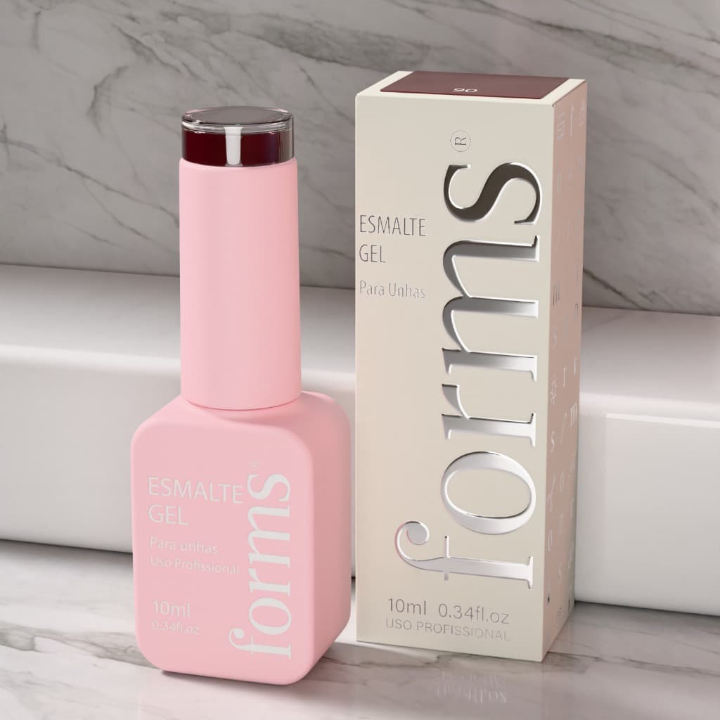 Esmalte Em Gel Para Unhas De Alta Pigmentação Forms Livre Hema E Tpo Brilho Intenso