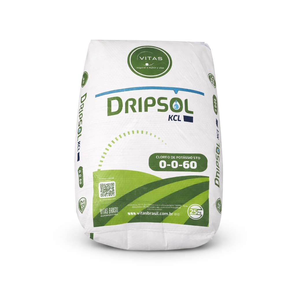 Cloreto De Potássio Pó Solúvel - 25 Kg - 00-00-60
