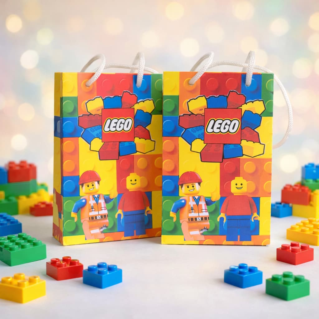 LEGO Sacolinha P Sacola Surpresa Lembrancinha para Festa