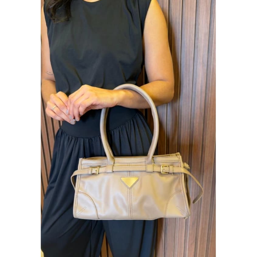 Bolsa Feminina Grande Executiva Alça de Ombro Luxo Trabalho